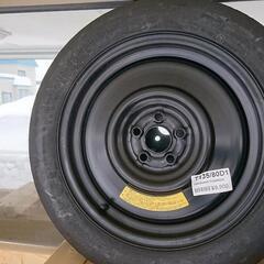 T135/80D16 5H100 スペアタイヤ　テンポラリータイヤ