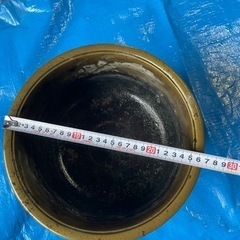 最終値下げ銅の火鉢2月14日までの画像