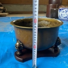 最終値下げ銅の火鉢2月14日までの画像