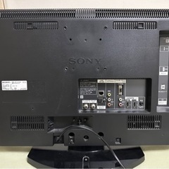Sonyテレビ＋DVDプレイヤーの画像