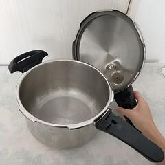 圧力鍋 アイリスオーヤマ 5L （HI・ガス対応）の画像