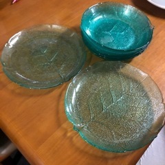 ガラス皿セット