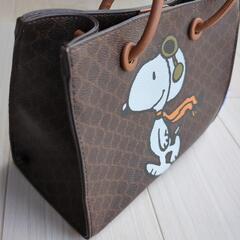 スヌーピーロゴ入りバック❤の画像