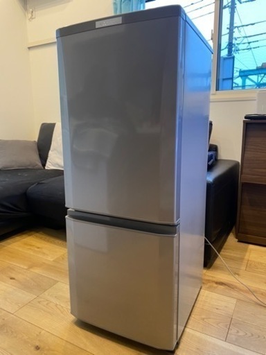 持って行けます‼️三菱2017 冷凍冷蔵庫146L