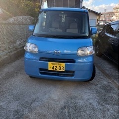 売却済み　格安車　l375 タント　車検あり