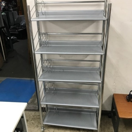 K2302-361  5段　スチールラック　傷、汚れあり