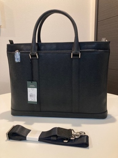 IS/IT ビジネスバッグ ルネス 本革 黒 新品 国産  定価42,900円