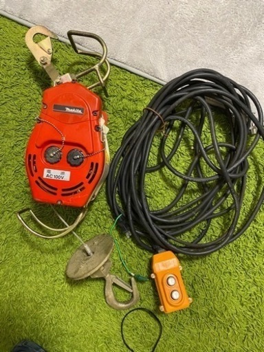 マキタ　小型ホイスト　電動ウインチ　TH60  巻上荷重60キロ