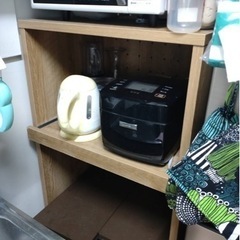 【無料】キッチンラック差し上げますの画像