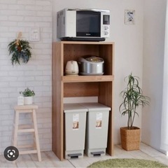 【無料】キッチンラック差し上げますの画像
