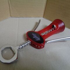 ワイン　コルク抜き　ウイング型 クローム　ワインオープナー ファンヴィーノ ウィングコルクスクリューの画像