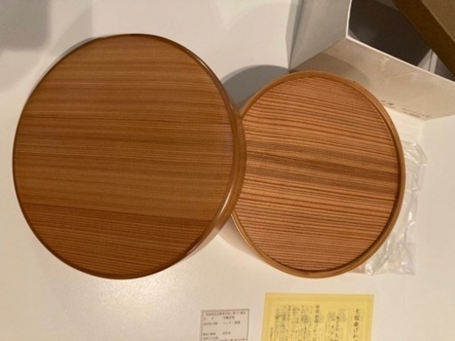 新品未使用　曲げわっぱ　おひつ