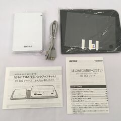 ★ジモティー割引有★ BUFFALO おもいでばこ 安心バックアップキット 2TB PD-BK2TB2 中古品の画像
