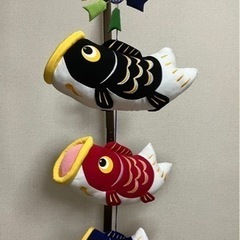 鯉のぼり　室内吊るし飾り　五月人形の画像