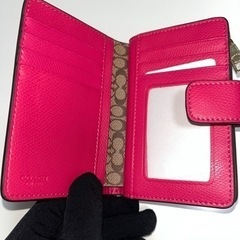 コーチ　新品　折り財布の画像