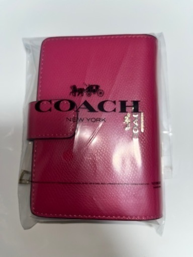 コーチ　新品　折り財布
