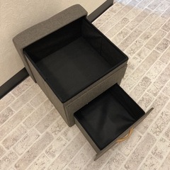 スツール　収納あり　3個の画像