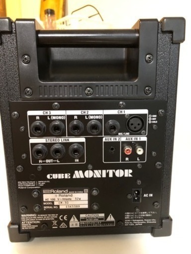 【超備品】Roland CM-30 キューブモニターアンプ(説明書、箱付き)
