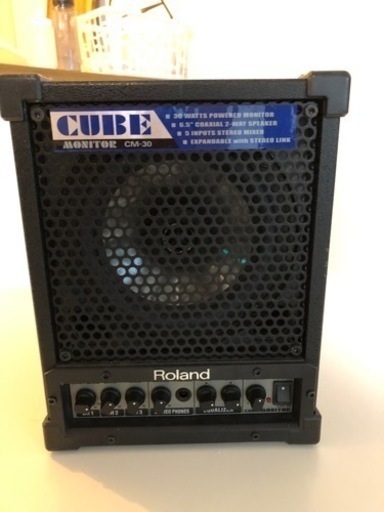 【超備品】Roland CM-30 キューブモニターアンプ(説明書、箱付き)