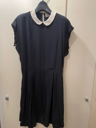 ネセセア　nésessaire シルク　ワンピース　総シルク