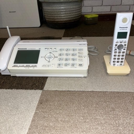 Panasonic FAX 電話機　子機1台付き