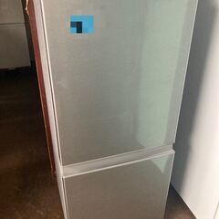 ☆中古￥12,800！【会員価格￥11,800】AQUA　126㍑2ドア冷蔵庫　家電　2018年製　AQR-13G(S)型　【BB069】