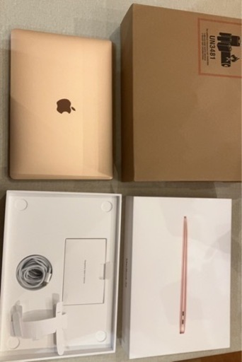 MacBook air ゴールド m1チップ メモリ8gb SSD512gb