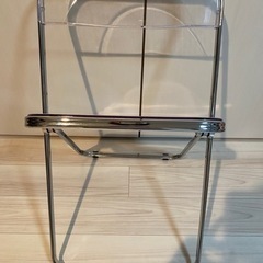 クリアチェア　椅子の画像