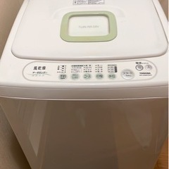 縦型洗濯機　無料で差し上げます　