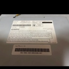 トヨタ純正フルセグナビテレビ　おまけ付きの画像