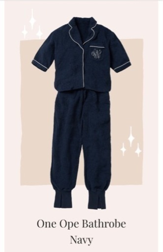 菊地亜美 さん プロデュース　ワンオペバスローブ　バスローブ