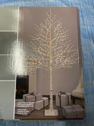 【値下げ】【神戸市、たつの市で受取可】シラカバの木 LED 512球