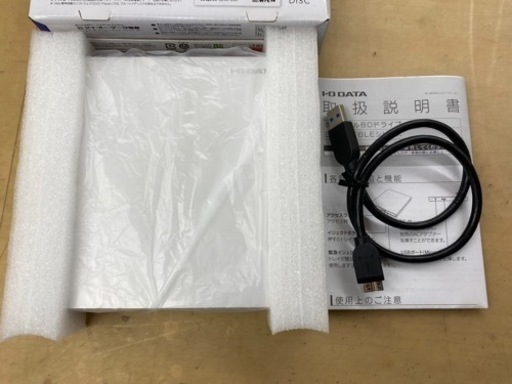 I640　IOデータ BRP-UT6LEW USB 3.0／2.0対応 ポータブルブルーレイドライブ 