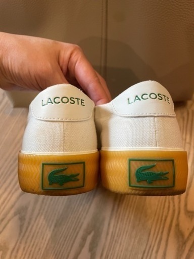ラコステ　23.5cm レトロ　スニーカー GRIPSHOT グリップショット