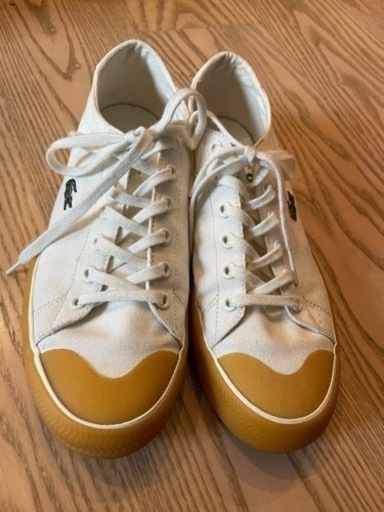 ラコステ　23.5cm レトロ　スニーカー GRIPSHOT グリップショット