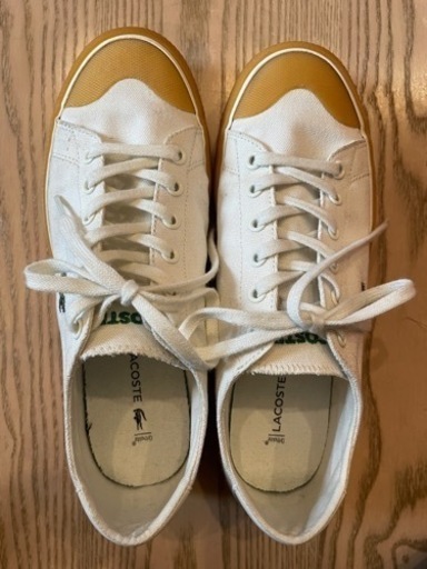 ラコステ　23.5cm レトロ　スニーカー GRIPSHOT グリップショット