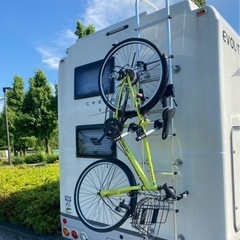 ラダーマウントバイクラック　サイクルラック　2台積みの画像