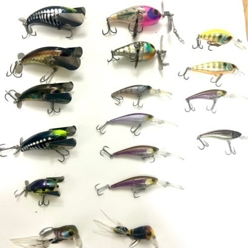 ジャッカル　バス釣りルアー　まとめ売り　ルアーケース付き
