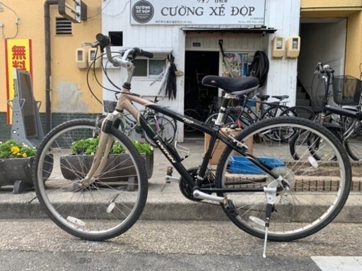 ??　MTB 700c 3x8変速　黒　チェーン　新品　フレーム　アルミ　コンポ　SRAM40