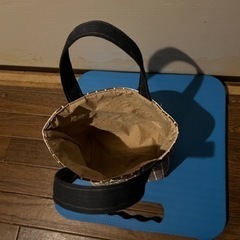 ミニトートバッグ　ハンドメイドの画像