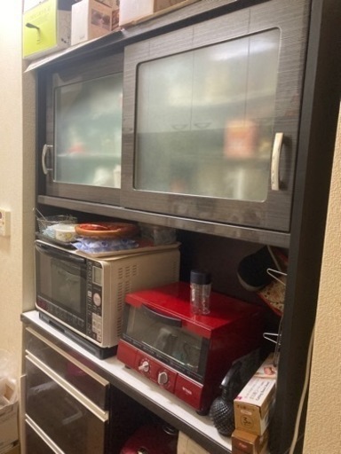★値下げ★【2/19までに引取可能な方】キッチンボード　食器棚　カップボード