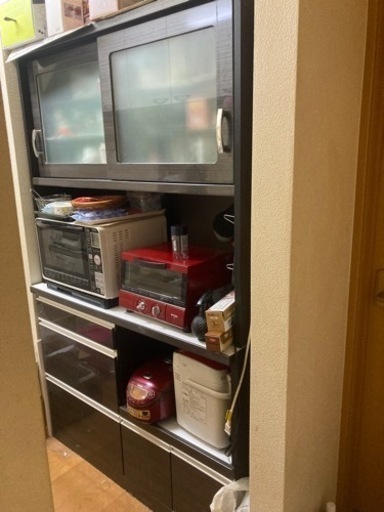 ★値下げ★【2/19までに引取可能な方】キッチンボード　食器棚　カップボード