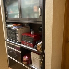 ★値下げ★【2/19までに引取可能な方】キッチンボード　食器棚　...