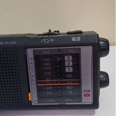 ★AIWA FR-C-20 ポータブルラジオ アイワ  動作品付属アダプター欠品の画像