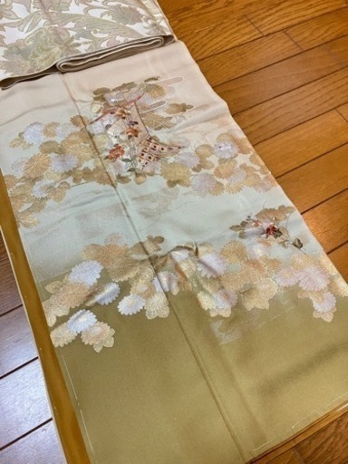 訪問着　六通袋帯　セット　着物②
