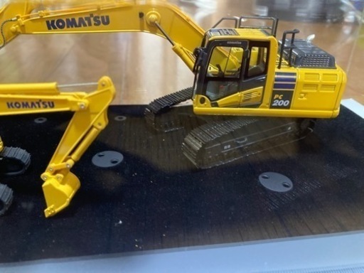 コマツ建機　ミニチュア