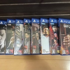 美品PS4龍が如くシリーズ0〜7＋ロストジャッジメント