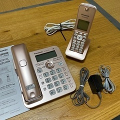 (取引き終了)パナソニックコードレス電話機