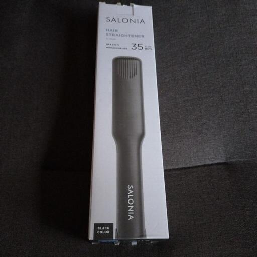 SALONIA      ヘアーアイロン    再値下げします