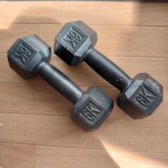 ダンベル・鉄アレイ 6kg×2